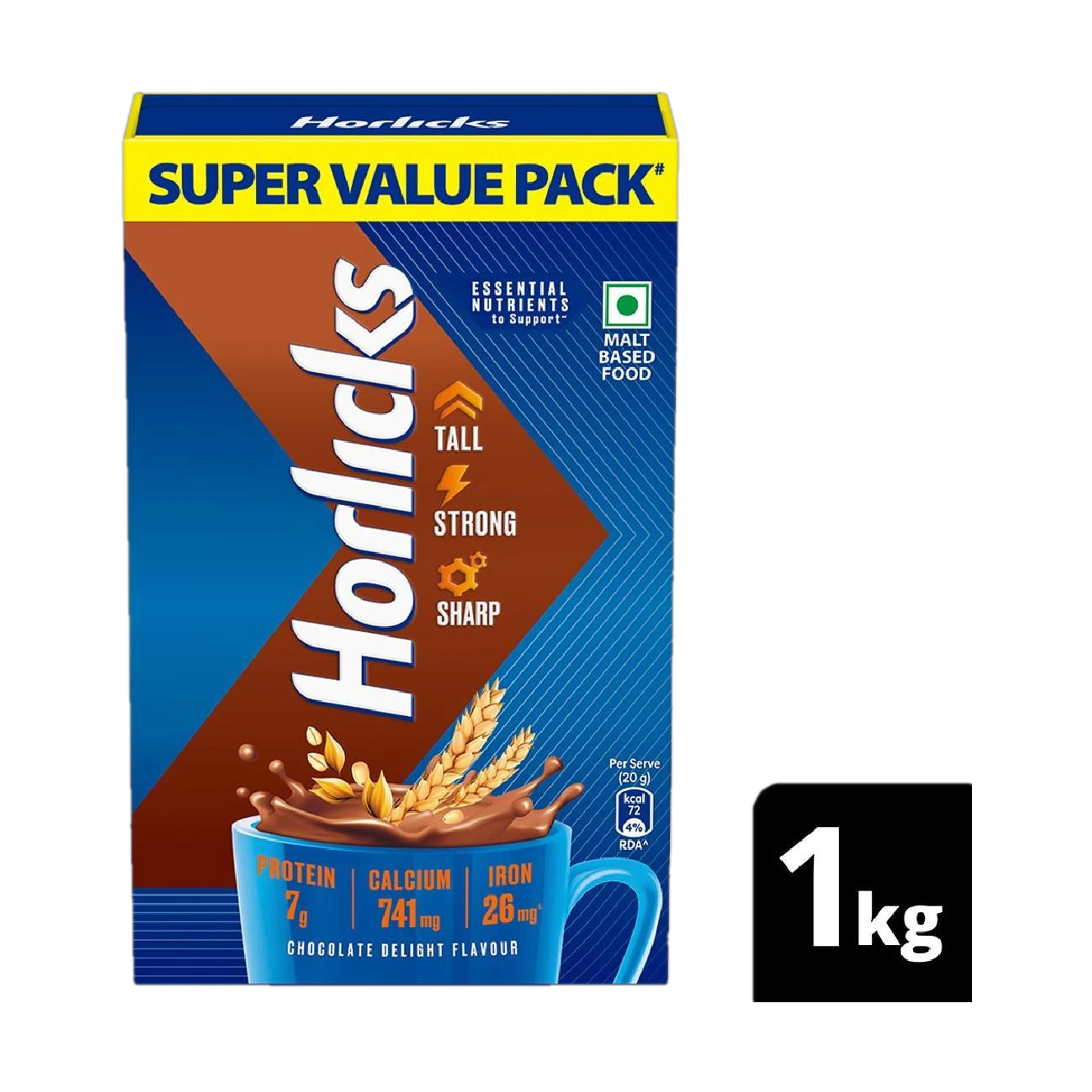 HORLICKS Chocolate Delight Flavor (1 kg)