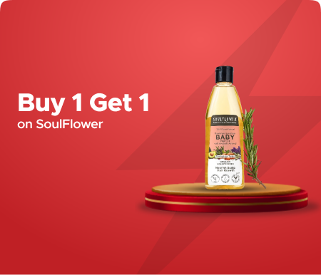 Buy 1 Get 1 on SoulFlower