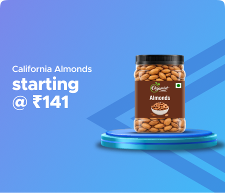 California Almonds Starting @ Rs 141