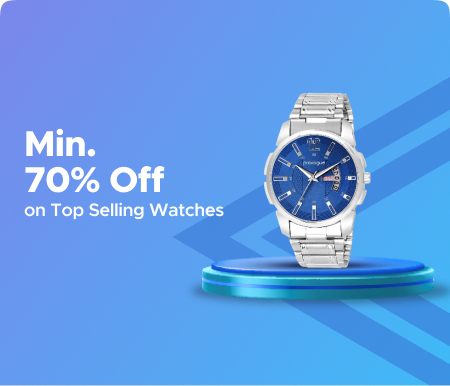 Min 70% Off on Top Selling Watches