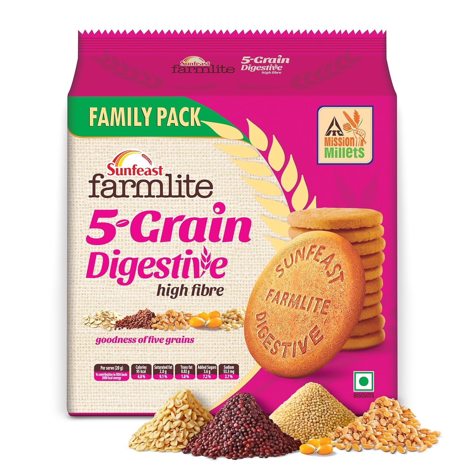 Sunfeast Digestive Biscuit 800gm @93