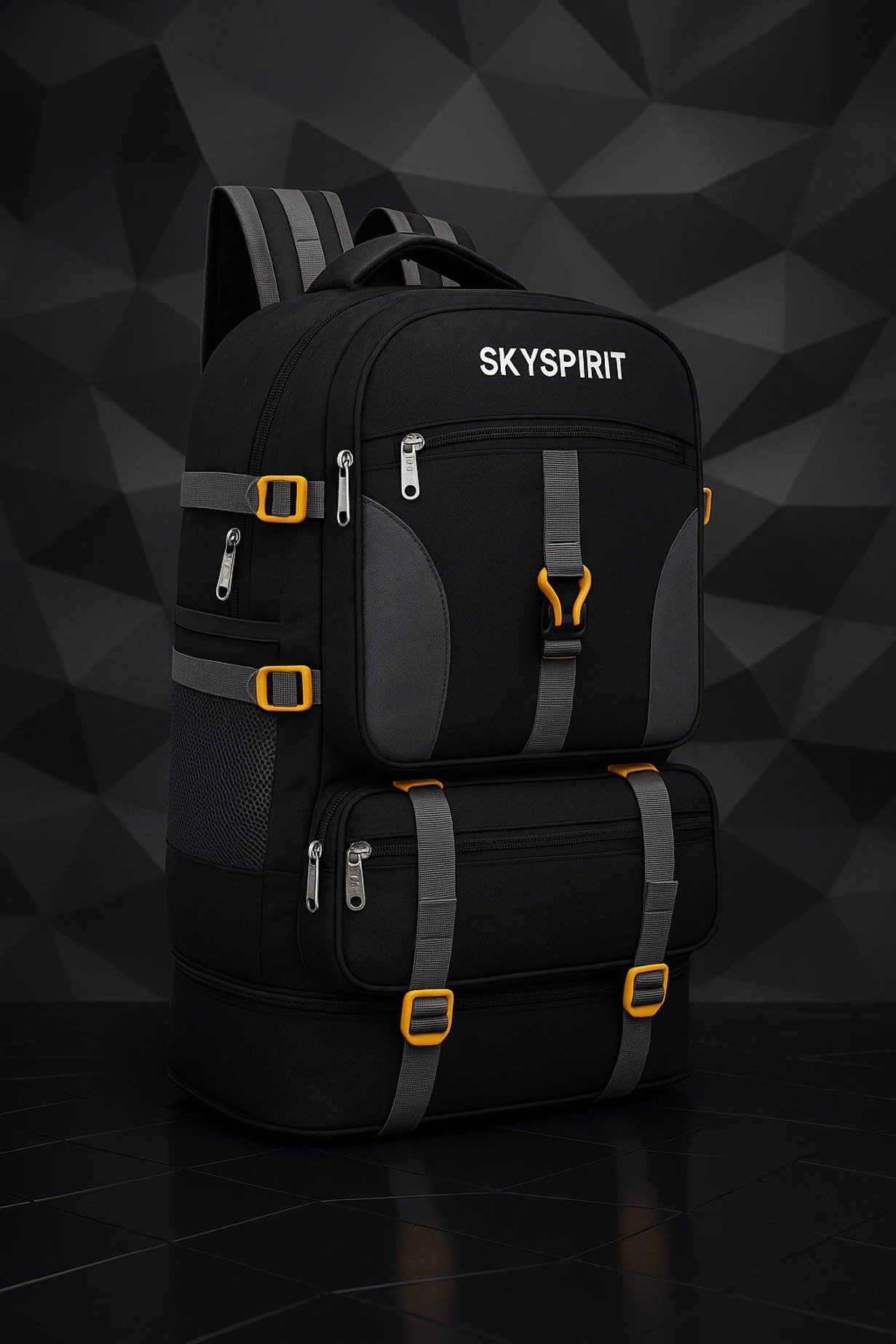 sky spirit 65L Rucksack Backpack for Trekking, & Travel@344