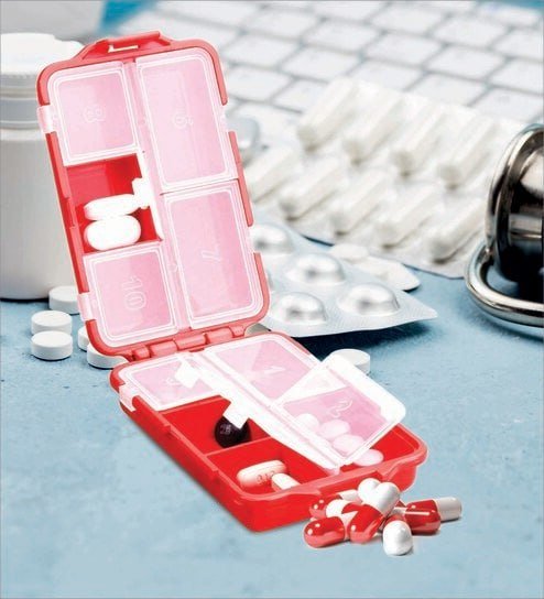 Assorted Plastic Pills Box @ 89