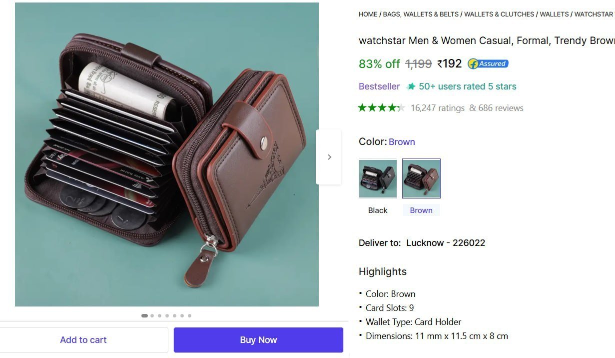 Card Holder at ₹192