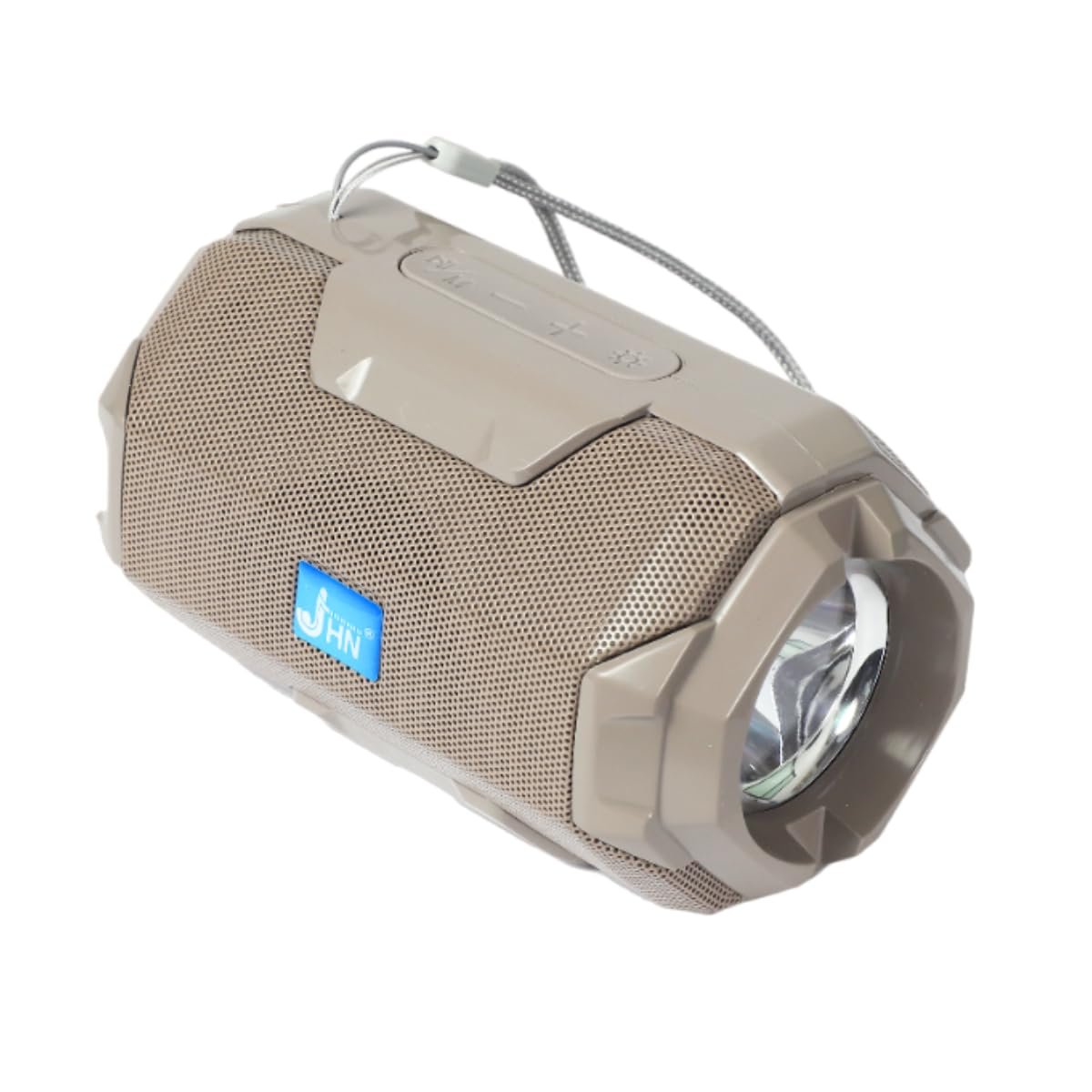 JHN Portable Bluetooth Speaker with Flashlight, Wireless Outdoor Speaker, (Gray) @ 399