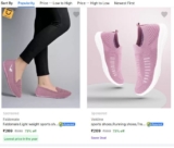 Fabbmate Light weight sports shoes for women’s running,walking,gym Bellies For Women  Only 269/-